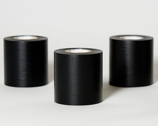 Flame retardant PVC Tape, Black (also approved in white, red and orange).