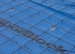 Vapor Block radon barrier