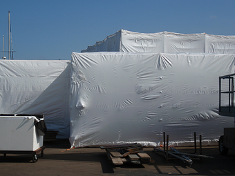 Heat Shrink Wrap in Action- Global Plastic Sheeting
