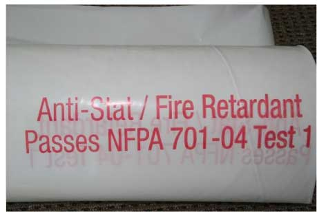 Anti-Static Flame Resistant plastic