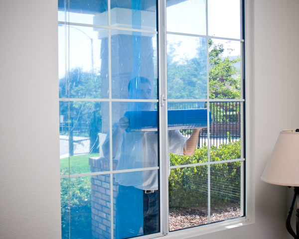 Glass Plastic self adhesive