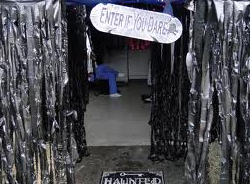 haunted house plastic black fr- amusement parks use ours!