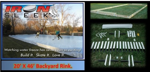 backyard ice rink system