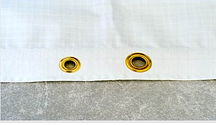 Plastic Sheeting with Grommets
