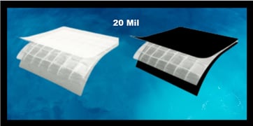 20 mil black or white plastic sheeting-2