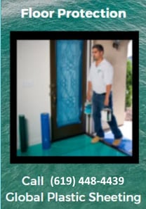 2026 Floor protection poly film