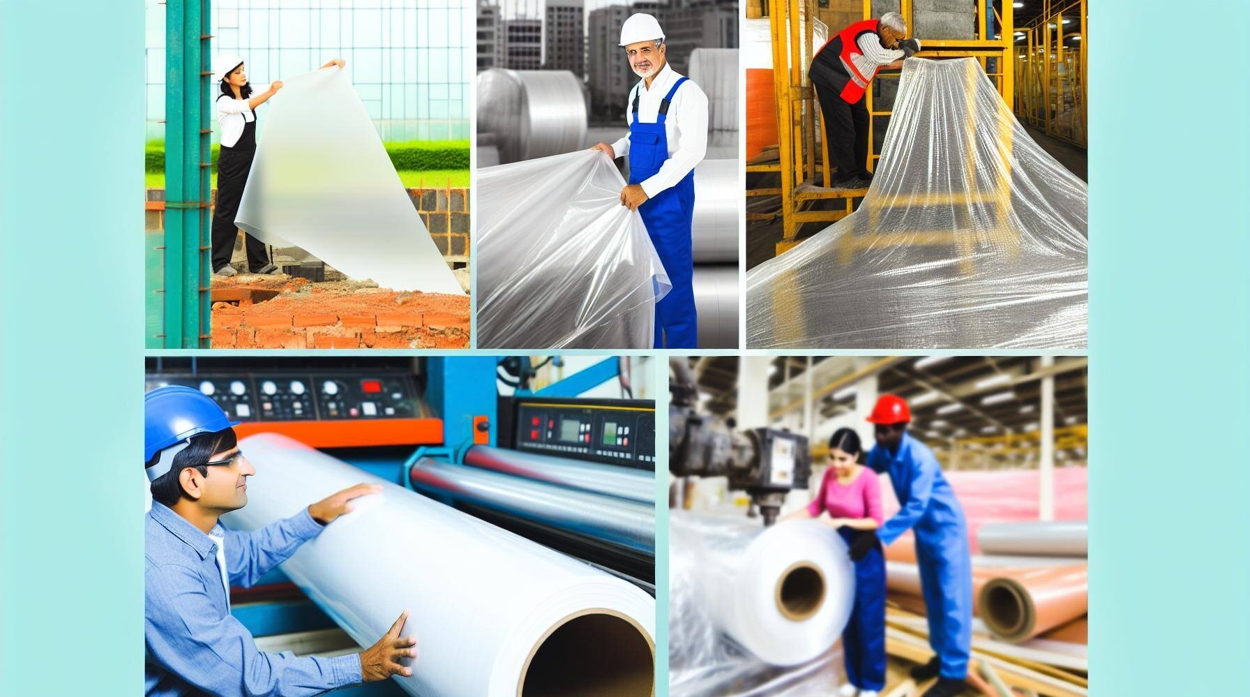 From construction projects and industrial applications to everyday tasks around the house and garden, plastic sheeting is versatile.