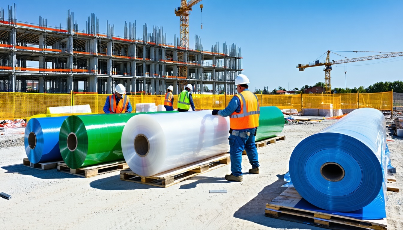 The image features Choosing the Right Engineered Plastic Sheeting for Your Industry: From Construction to Aerospace  760 597 9298
