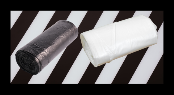 Black and White Plastic Sheeting