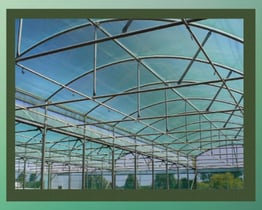 Clear Greenhouse Plastic Covering that comes in 1 to 6 mils and has a 4 year UV warranty call 760 597 9298