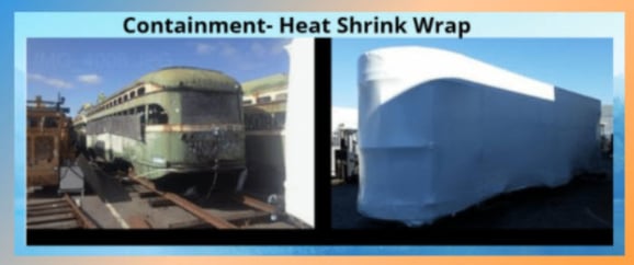 Containment Plastic Sheeting: Ultra Heat Shrink Wrap, Polyester Strapping, Zipwall Dust Barrier, Land Capping Call 866 597 9298