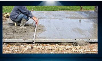 DIY Concrete slab for your home