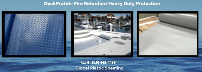 DeckProtek the Extra Heavy-Duty, Highly Fire Retardant, Protective Coverings-jpg