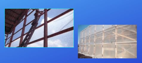 Enclosure films plastic sheeting