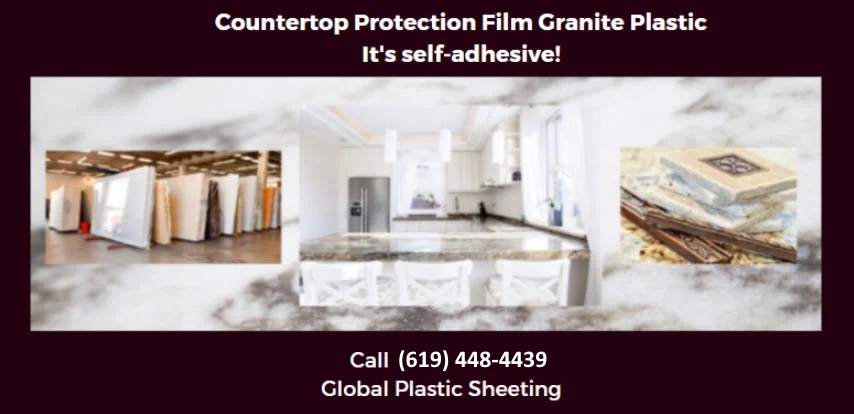 Granite Plastic Countertop Protection Film-jpg