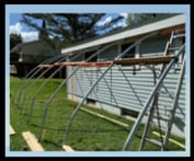 Greenhouse Build by Customer- SolaWrap Greenhouse Plastic. Why SolaWrap? Call 866 597 9298. Best Greenhouse Plastic.