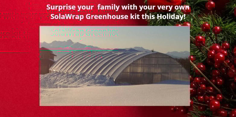 Greenhouse kit for Christmas