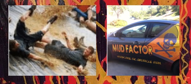 Mudrun plastic sheting