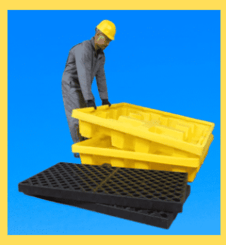 Ultra-Spill Pallet- Nestable Model 