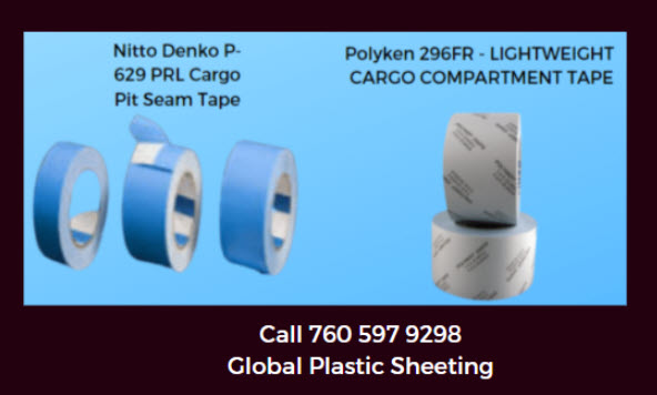 P-629PRL- FR Cargo Pit Seam Tape Alternative Polyken 296 FR