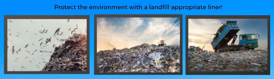 Landfill liners save the environment