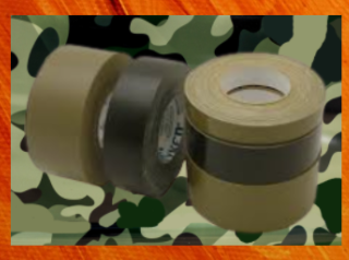 Duct tape for military packaging