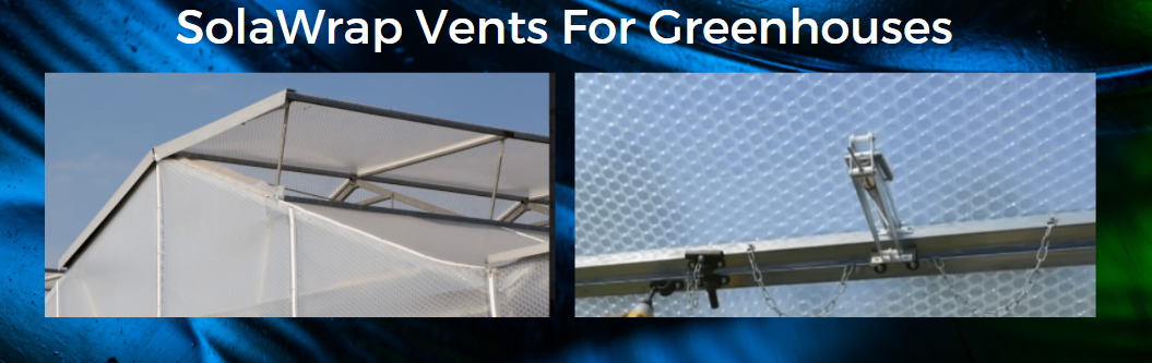 Venting for greenhouse